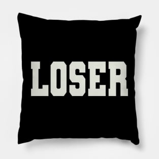 Loser Word Pillow