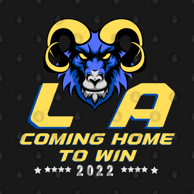 LA Rams FOOTBALL - WINNERS by J_Joseph_Designs