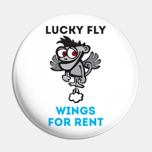 Wings for Rent Pin