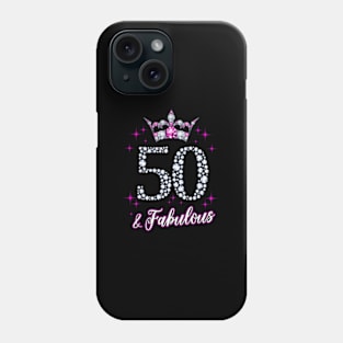 50 And Fabulous 1969 50th Phone Case