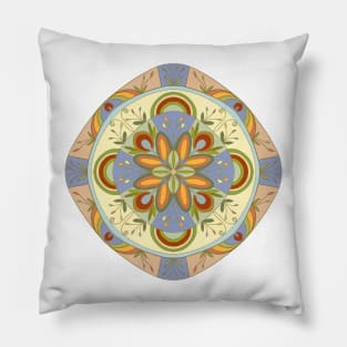 There are pathways to my garden Mandala Pillow