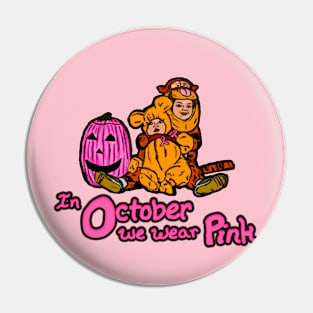 October Pink Pin