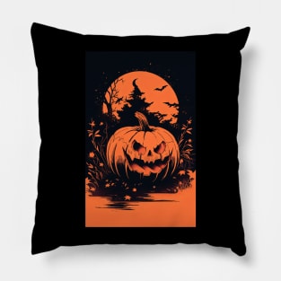 Jolly Jack-o'-lantern Pillow