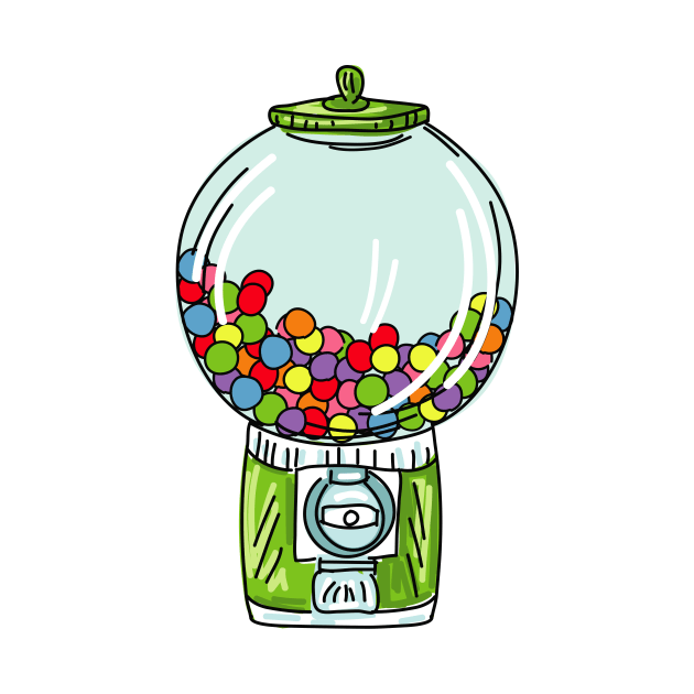 Retro Gumball Machine by SWON Design