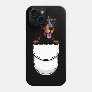 Funny Bluetick Coonhound Pocket Dog Phone Case