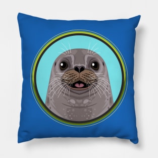 Seal Circle Pillow