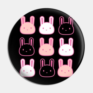 Bunny bunches Pin