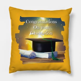 Congraduation on your graduation Pillow