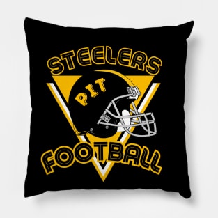 Pittsburgh Football Vintage Style Pillow