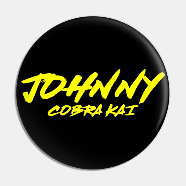 Cobra Kai - Johnny Pin by deanbeckton