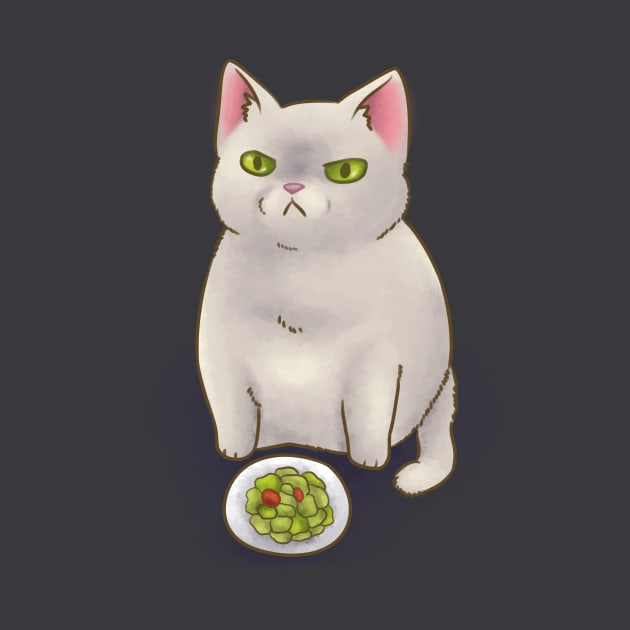 Angy Salad Cat by KaePotassium