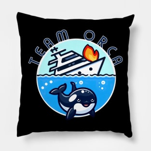 Team Orca Pillow