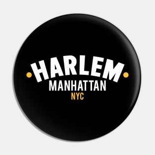 Harlem - Manhattan, New York Pin