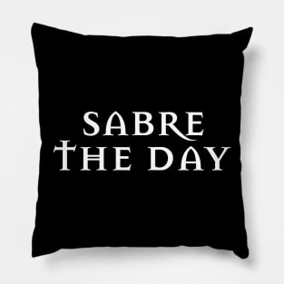 Sabre the Day HEMA and Fencing Inspired Pillow