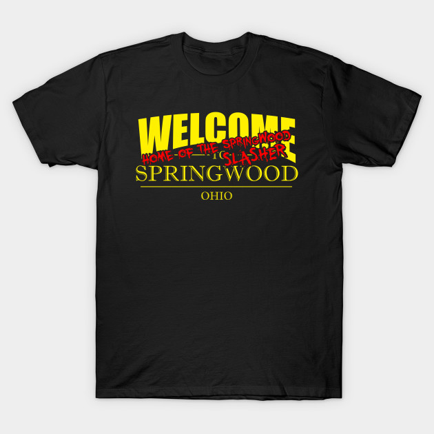 Welcome to Springwood - Freddy Krueger - T-Shirt