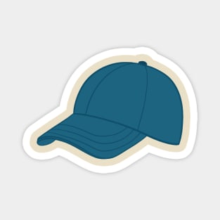 Blue Baseball Cap Magnet