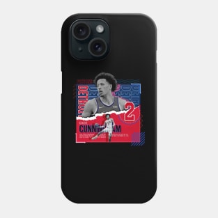 cade cunningham basketball Phone Case