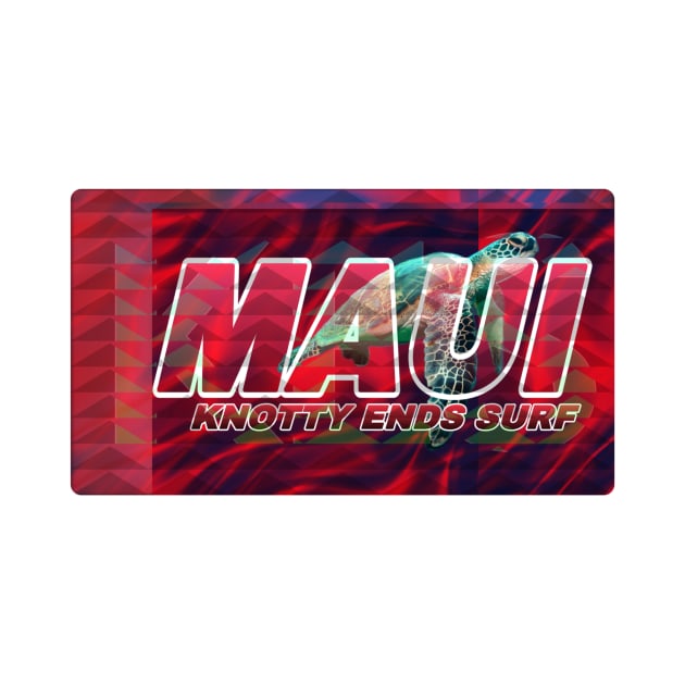 Maui badge. Represent your ocean by ericbear36