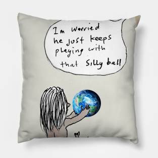 God as a kid Pillow