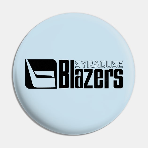 Defunct Syracuse Blazers Hockey 1973 Pin by LocalZonly