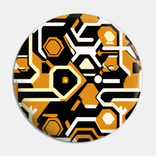 HieroThyme Chronolith C0001-n camouflage Pin