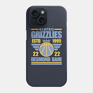 Memphis Grizzlies Bane 22 Basketball Retro Phone Case