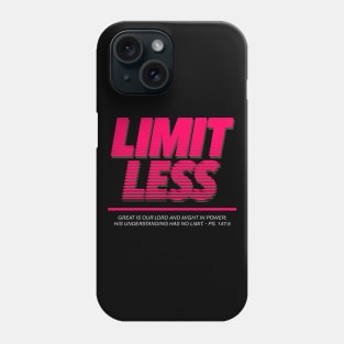 limitless christian bible Phone Case