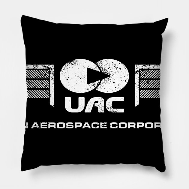 UAC Logo (Classic) Pillow by Geekeria Deluxe