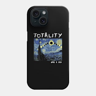 Solar Eclipse 2024 Totality April 8 Wo s Phone Case