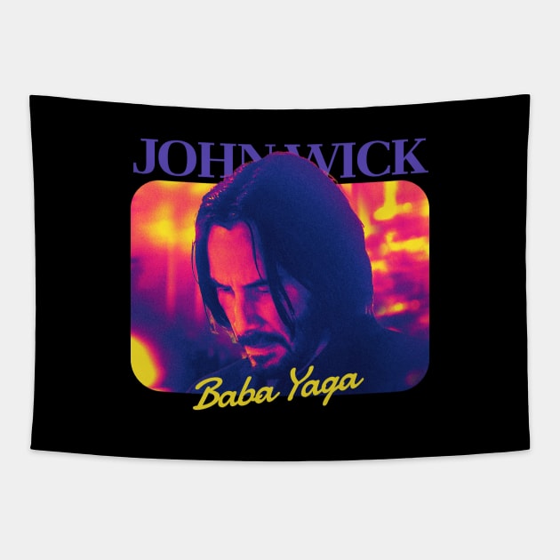 jon wick the baba yaga Tapestry by LAKOSH