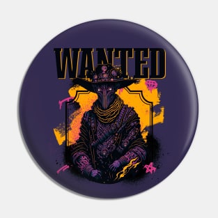 Alien Outlaw - Wanted Pin