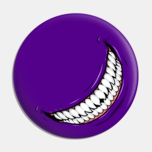 Trick or Treat Evil Grin Pin