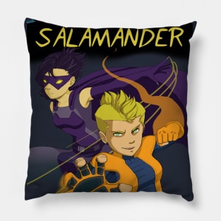 Salamander Design 3 Pillow