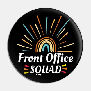 Office Squad Administrative Assistant School Secretary Teach Pin