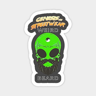 Genesis Streetwear - Weird Beard Magnet