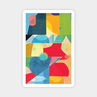 OZO Colorful Abstract 01 Magnet