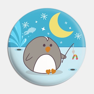 Penguin Ice Fishing Pin