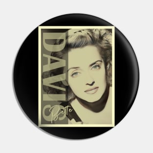 Smooth Details -  Bette Davis Pin