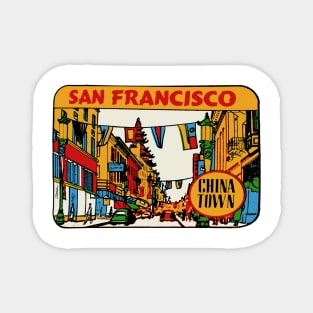 San Francisco Chinatown Magnet