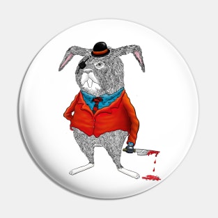 Rabbit Mafia Pin