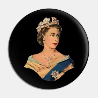 Queen Elizabeth II Pin