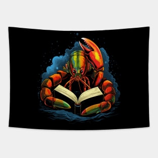 Lobster Reads Book Tapestry