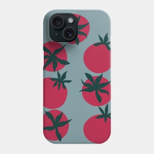 Tomato Kitchen Art, Retro Modern Print 2 Phone Case