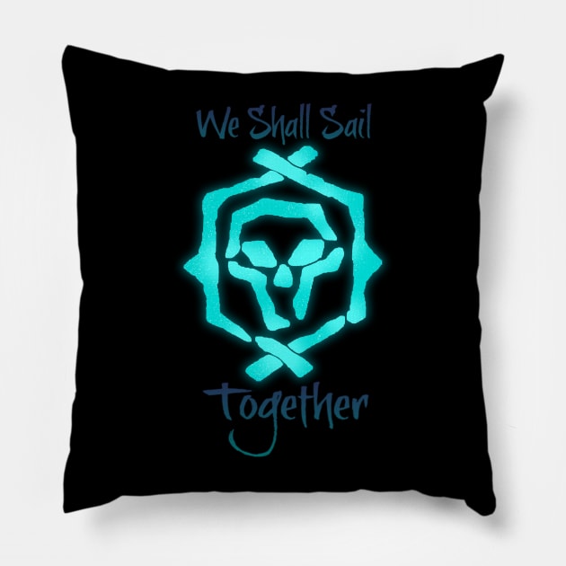 Sea Of thieves: Athena Pillow by V.A. Fox Designs