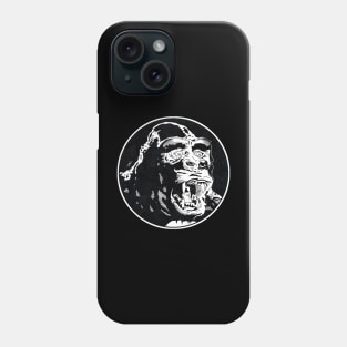 KING KONG (Circle Black and White) Phone Case