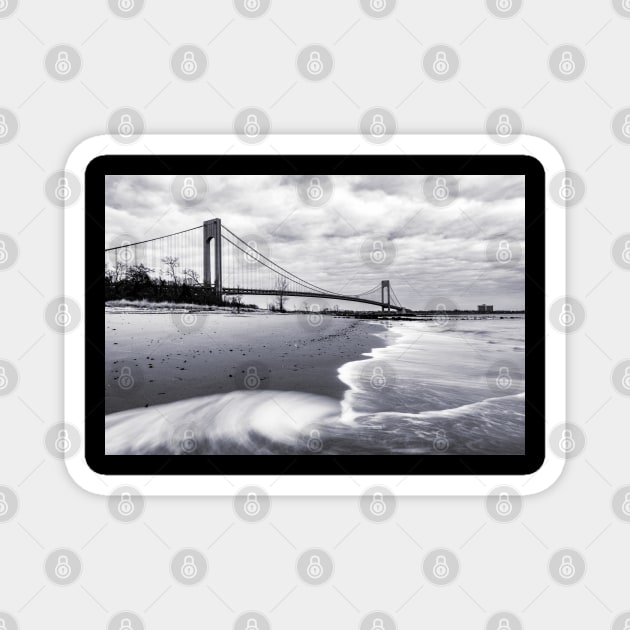 The Verrazzano Bridge Magnet by ShootFirstNYC