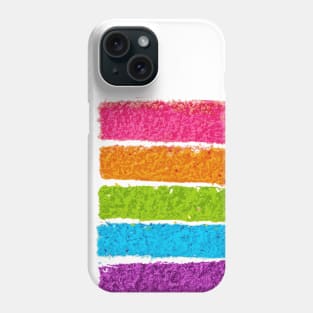 Everything is Cake - I am Rainbow Cake Phone Case