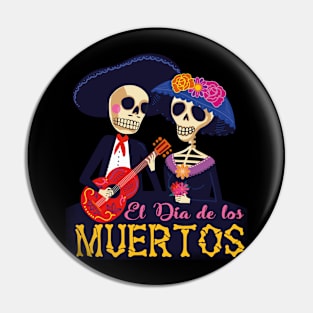 Dia De Los Muertos Pin