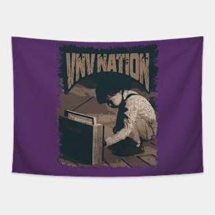 VNV Nation Vintage Radio Tapestry