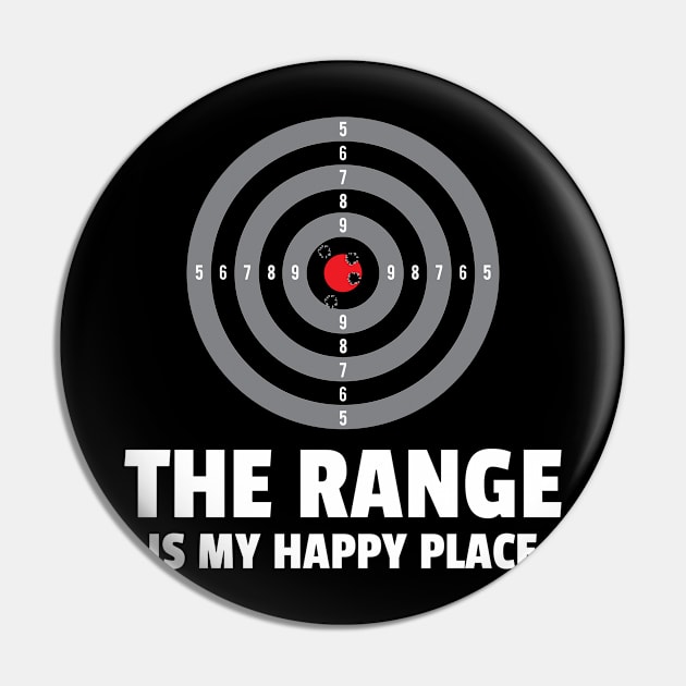 The Range Is My Happy Place Pin by c1337s